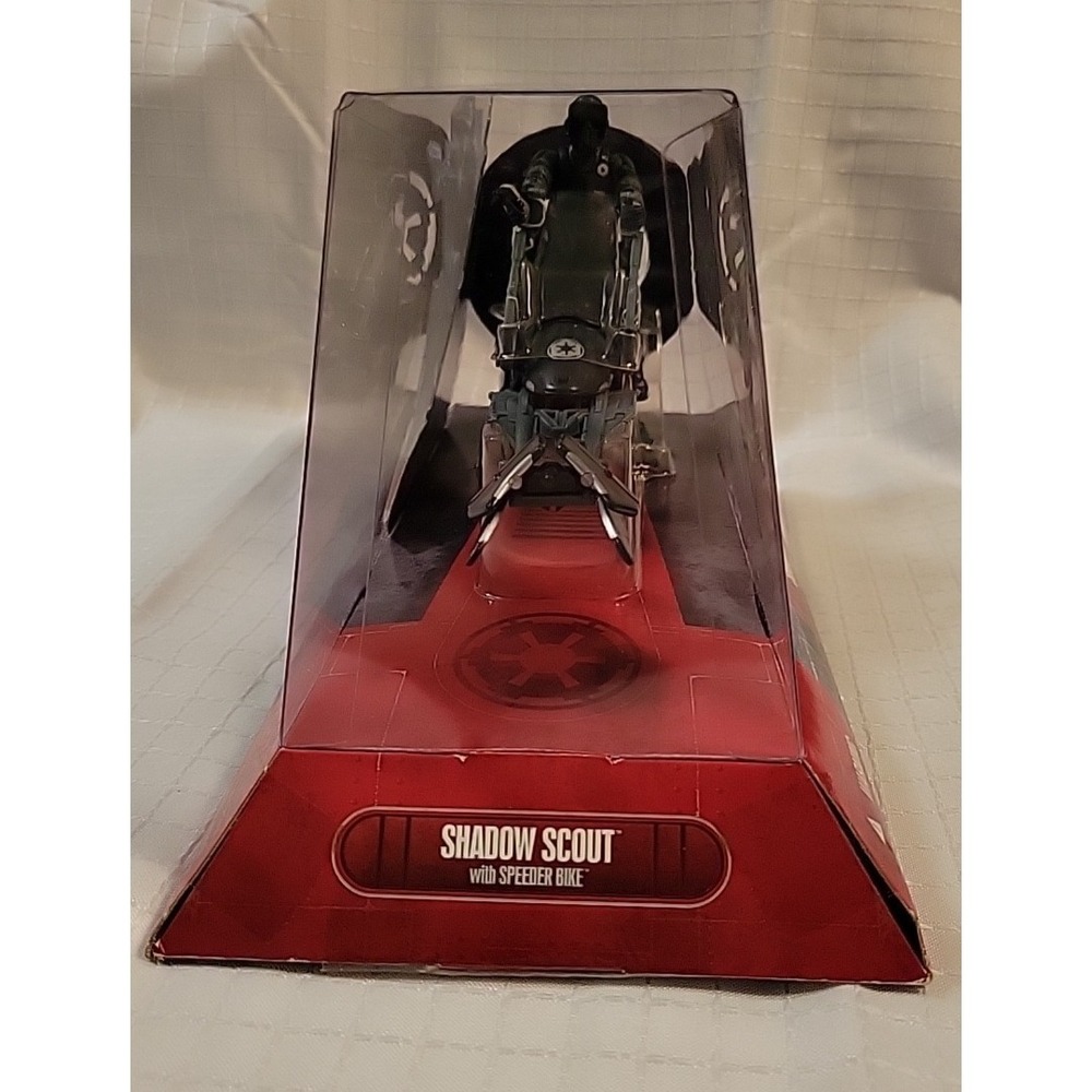 SDCC 2007 30th Star Wars Shadow Scout With Speeder Bike Figure NEW - Picture 2 of 5